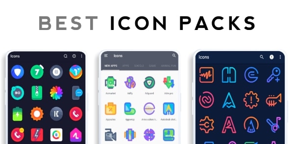 Top 10 Best Icon Packs 2019 (Paid/Free) - Androholic